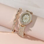 Bracelet Set Manufacturer - OEM/ODM Custom Women's Rhinestone Cuban Link