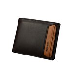 PU Wallet Manufacturer - OEM/ODM Custom Men's Vintage Trifold Clip Purse