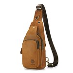 Sling Backpack Manufacturer - OEM/ODM Custom Leather Men's Travel Daypack