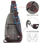 Crossbody Bag Manufacturer - OEM/ODM Custom Retro Genuine Leather Travel Backpack
