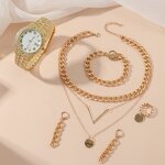 Jewelry Set Manufacturer - OEM/ODM Custom Lady Diamond Daisy Watch Bracelet