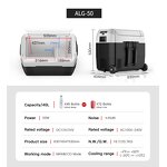 Portable Car Refrigerator Manufacturer - 40L Pull Rod USB LED