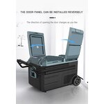 Portable Car Fridge Factory - 40L Dual Zone USB Power