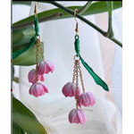 Crochet Earring Manufacturer - OEM/ODM Custom Tulip Floral Wedding Dangler
