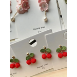 Crochet Earring Manufacturer - OEM/ODM Custom Micro DMC Floss Fruits Jewelry