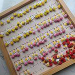 Crochet Earring Manufacturer - OEM/ODM Custom Micro DMC Floss Fruits Jewelry