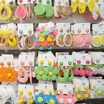 Crochet Earring Manufacturer - OEM/ODM Custom Raffia Tassel Boho Beach