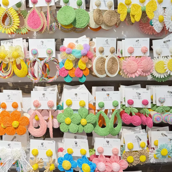 Crochet Earring Manufacturer - OEM/ODM Custom Raffia Tassel Boho Beach