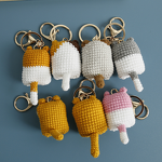Keychain Manufacturer - OEM/ODM Custom Cute Crocheted Cat Daily Gift