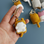 Keychain Manufacturer - OEM/ODM Custom Cute Crocheted Cat Daily Gift