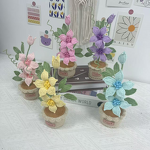 Crochet Pot Manufacturer - OEM/ODM Custom Clematis Flower Festival Gift