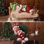Santa Hat Manufacturer - OEM/ODM Custom Christmas Striped Crochet Baby Prop