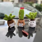 Crochet Ornament Manufacturer - OEM/ODM Custom Potted Christmas Doll