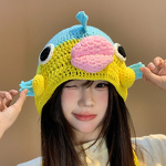 Crochet Hat Manufacturer - OEM/ODM Custom Autumn Winter Cartoon Fish Hat