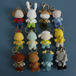 Keychain Manufacturer - OEM/ODM Custom Handmade Twelve Small Animals