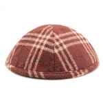 Kippa Manufacturer - OEM/ODM Custom Retro Red Pure Cotton Jewish