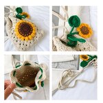 Crossbody Bag Manufacturer - OEM/ODM Custom Handmade Sunflower Mini Phone