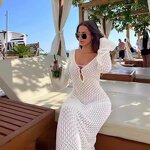 Beach Cover-Up Manufacturer - OEM/ODM Custom Women's Knitted Bikini Cover