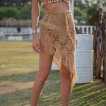 Beach Dress Manufacturer - OEM/ODM Custom Boho Crochet Cover Up Skirt