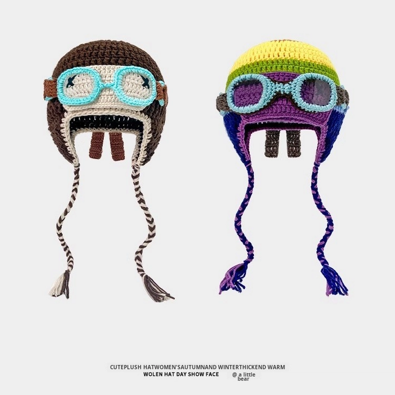 Crocheted Hat Manufacturer - OEM/ODM Custom European American Pilot Hat