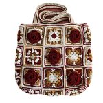 Crocheted Bag Manufacturer - OEM/ODM Custom Large Capacity Camellia Style