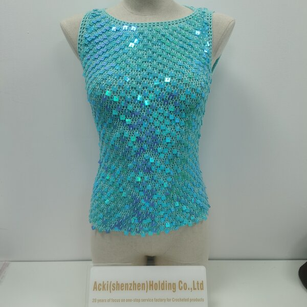 Crochet Top Manufacturer - OEM/ODM Custom Women's Casual Crop Tank