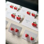 Crochet Earring Manufacturer - OEM/ODM Custom Micro DMC Floss Fruits Jewelry