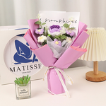 Knitted Bouquet Manufacturer - OEM/ODM Custom Handmade Wool Crochet Flowers