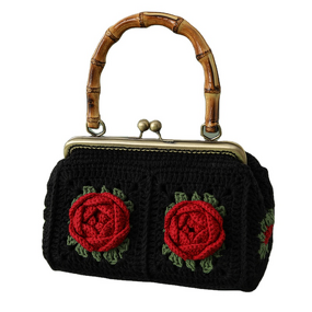 Clutch Bag Manufacturer - OEM/ODM Custom Handmade Crochet Rose Camellia