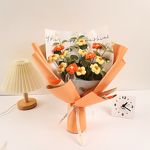 Crochet Bouquet Manufacturer - OEM/ODM Custom Real Knitted Yarn Flowers