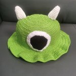 Bucket Hat Manufacturer - OEM/ODM Custom Crochet Red Strawberry Pattern