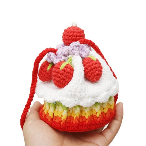 Crossbody Bag Manufacturer - OEM/ODM Custom Handmade Strawberry Cotton Bag