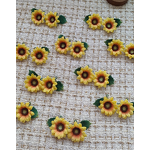 Crochet Earring Manufacturer - OEM/ODM Custom Sunflower Miniature Necklace