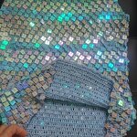Crochet Top Manufacturer - OEM/ODM Custom Women's Square Sequin Strap