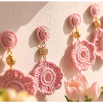 Crochet Earring Manufacturer - OEM/ODM Custom Boho Handcrafted Flower Jewelry