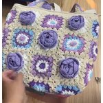 Crocheted Bag Manufacturer - OEM/ODM Custom Large Capacity Camellia Style