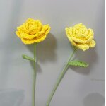 Crochet Rose Manufacturer - OEM/ODM Custom Handmade French Rose Finished