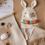 Wall Hanging Manufacturer - OEM/ODM Custom Crocheted Animal Wooden Bead