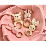 Rattle Toy Manufacturer - OEM/ODM Custom Crochet Baby Animal Rattles