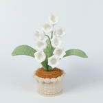 Crochet Flower Manufacturer - OEM/ODM Custom Lily Valley Wool Flowers