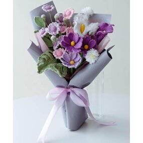 Crochet Bouquet Manufacturer - OEM/ODM Custom Daisy Artificial Crochet Gift