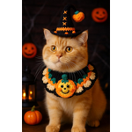 Pet Scarf Set Manufacturer - OEM/ODM Custom Cat Crochet Hat Scarf Set