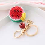 Keychain Manufacturer - OEM/ODM Custom Crochet Ball Soft Fruit Pendant