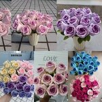 Crocheted Rose Manufacturer - OEM/ODM Custom Bubble Rose Simulation Flower