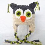 Crochet Hat Manufacturer - OEM/ODM Custom Winter Owl Milk Cotton Yarn
