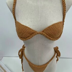 Crochet Bikini Set Manufacturer - OEM/ODM Custom Hand Hook Flower Swimsuit