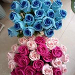 Crocheted Rose Manufacturer - OEM/ODM Custom Bubble Rose Simulation Flower