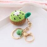 Keychain Manufacturer - OEM/ODM Custom Crochet Ball Soft Fruit Pendant