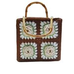 Crochet Bag Manufacturer - OEM/ODM Custom Handmade Flower Wooden Handle