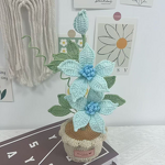 Crochet Pot Manufacturer - OEM/ODM Custom Clematis Flower Festival Gift